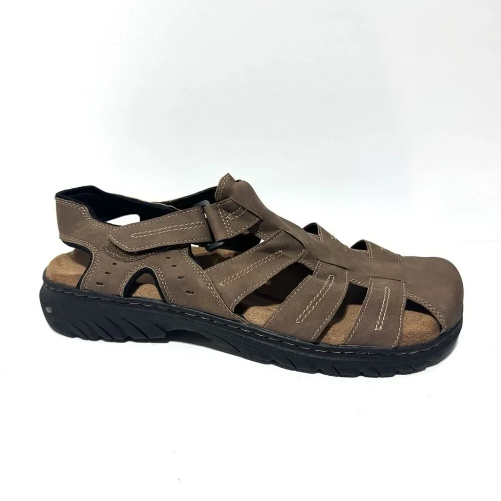 Dockers Mens Candid Sandals Brown Size 12 M
